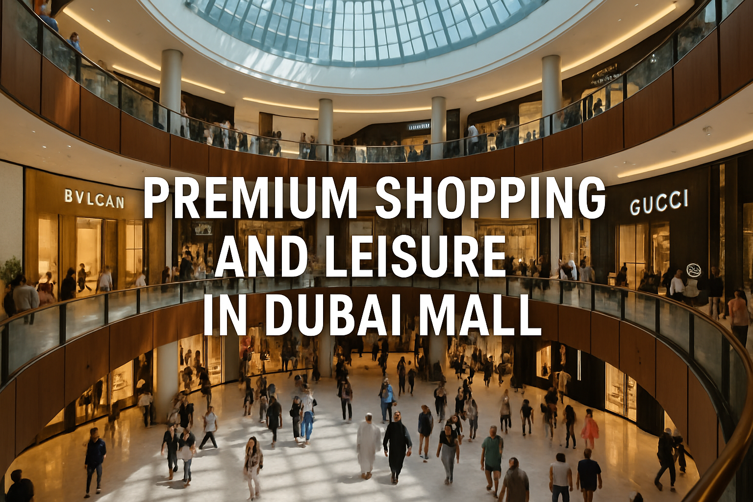 Premium Shopping and Leisure in Dubai Mall